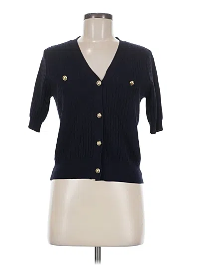 Pre-owned Shein Cardigan Sweater In Black