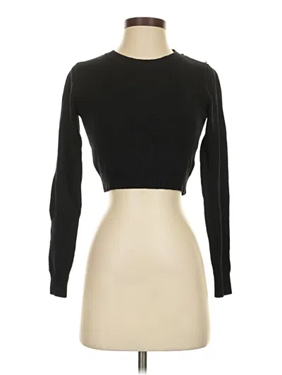 Pre-owned Shein Cardigan Sweater In Black