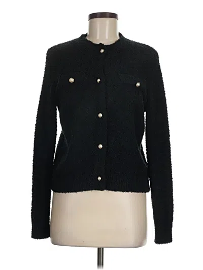 Pre-owned Shein Cardigan Sweater In Black