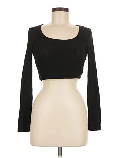 Pre-owned Shein Cardigan Sweater In Black