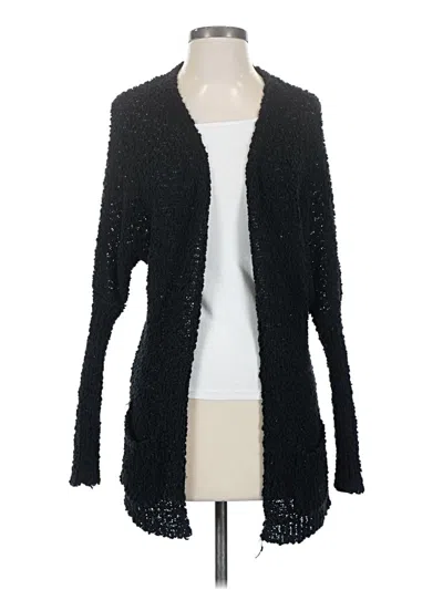 Pre-owned Shein Cardigan Sweater In Black