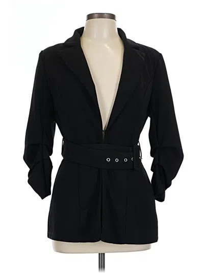Pre-owned Shein Cardigan Sweater In Black