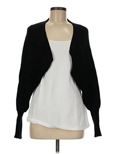 Pre-owned Shein Cardigan Sweater In Black