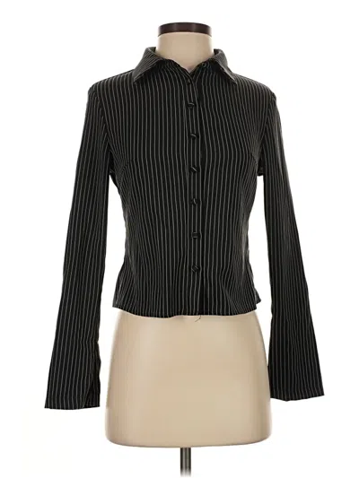 Pre-owned Shein Cardigan Sweater In Black
