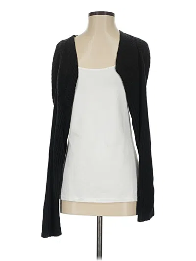 Pre-owned Shein Cardigan Sweater In Black