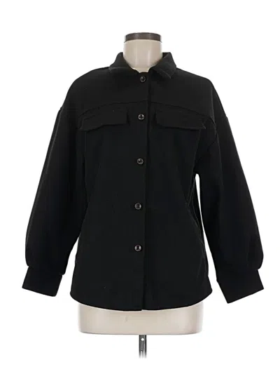 Pre-owned Shein Cardigan Sweater In Black