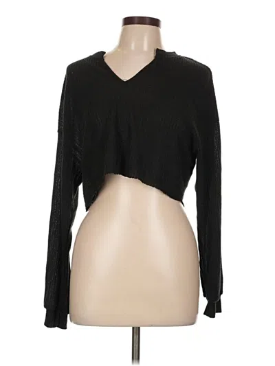Pre-owned Shein Cardigan Sweater In Black