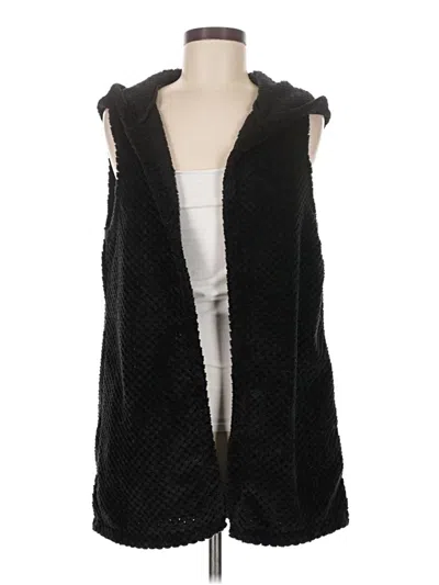 Pre-owned Shein Cardigan Sweater In Black