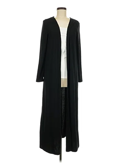 Pre-owned Shein Cardigan Sweater In Black