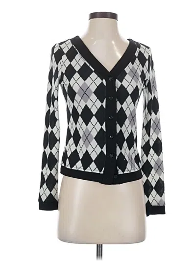 Pre-owned Shein Cardigan Sweater In Black