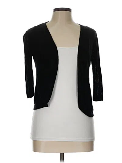 Pre-owned Shein Cardigan Sweater In Black