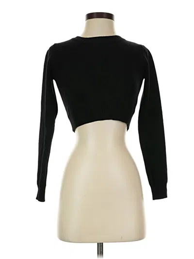 Pre-owned Shein Cardigan Sweater In Black