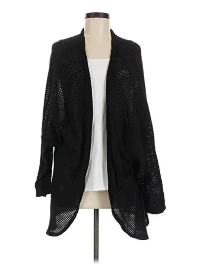Pre-owned Shein Cardigan Sweater In Black