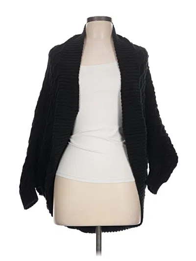 Pre-owned Shein Cardigan Sweater In Black