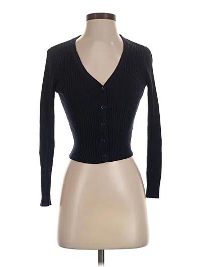 Pre-owned Shein Cardigan Sweater In Black
