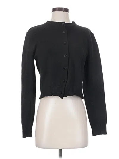 Pre-owned Shein Cardigan Sweater In Black
