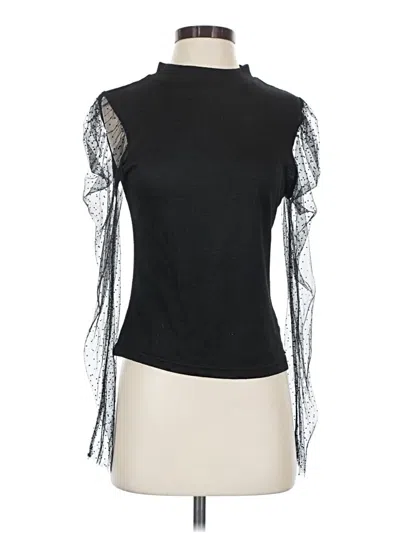 Pre-owned Shein Cardigan Sweater In Black