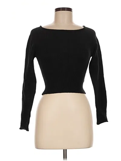 Pre-owned Shein Cardigan Sweater In Black
