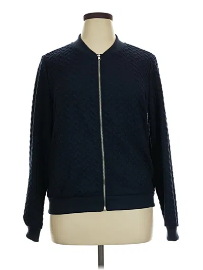 Pre-owned Shein Cardigan Sweater In Blue
