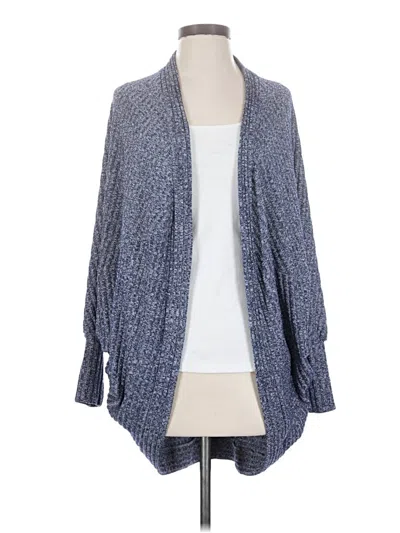 Pre-owned Shein Cardigan Sweater In Blue
