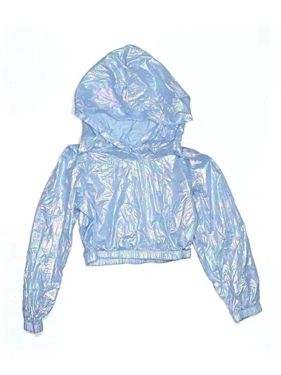 Pre-owned Shein Kids' Cardigan Sweater In Blue