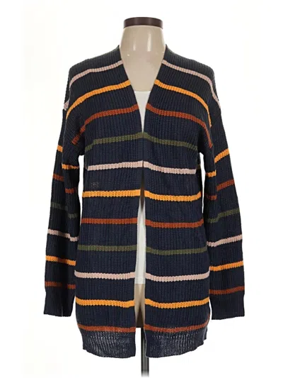Pre-owned Shein Cardigan Sweater In Blue