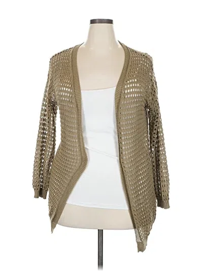 Pre-owned Shein Cardigan Sweater In Brown