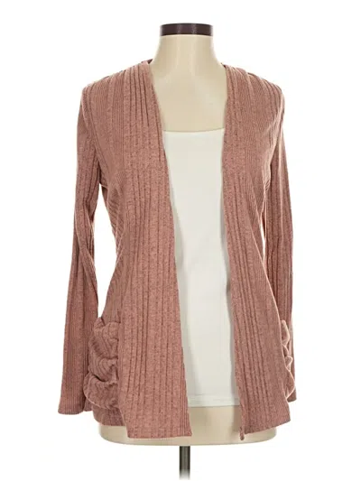 Pre-owned Shein Cardigan Sweater In Brown