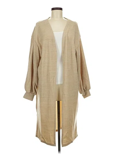 Pre-owned Shein Cardigan Sweater In Brown