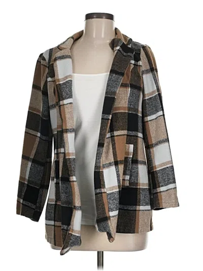 Pre-owned Shein Cardigan Sweater In Brown