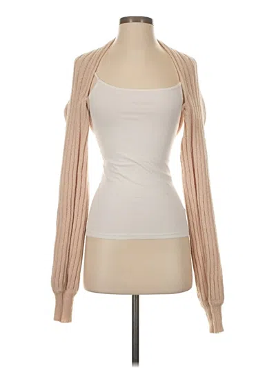 Pre-owned Shein Cardigan Sweater In Brown