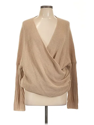 Pre-owned Shein Cardigan Sweater In Brown