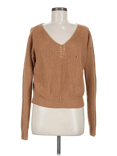 Pre-owned Shein Cardigan Sweater In Brown