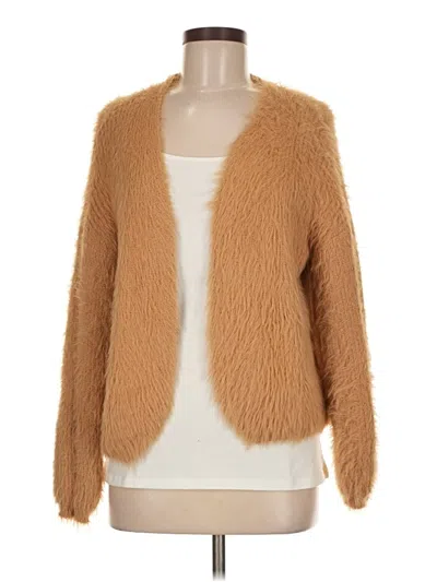 Pre-owned Shein Cardigan Sweater In Brown