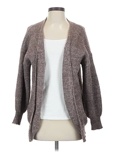 Pre-owned Shein Cardigan Sweater In Brown