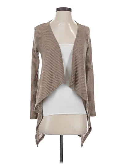 Pre-owned Shein Cardigan Sweater In Brown