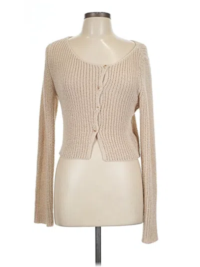 Pre-owned Shein Cardigan Sweater In Brown