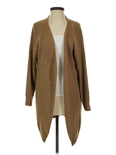 Pre-owned Shein Cardigan Sweater In Brown