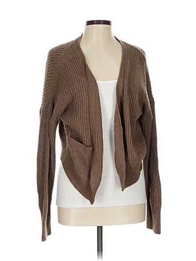 Pre-owned Shein Cardigan Sweater In Brown