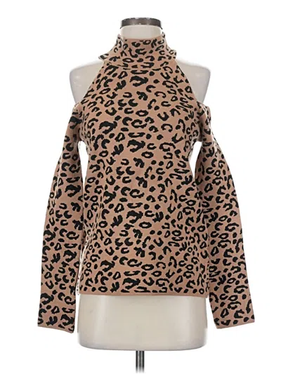 Pre-owned Shein Cardigan Sweater In Brown