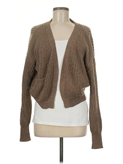 Pre-owned Shein Cardigan Sweater In Brown