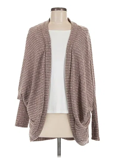 Pre-owned Shein Cardigan Sweater In Brown