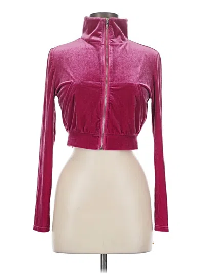 Pre-owned Shein Cardigan Sweater In Burgundy