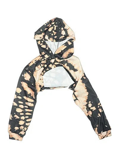 Pre-owned Shein Kids' Cardigan Sweater In Gold