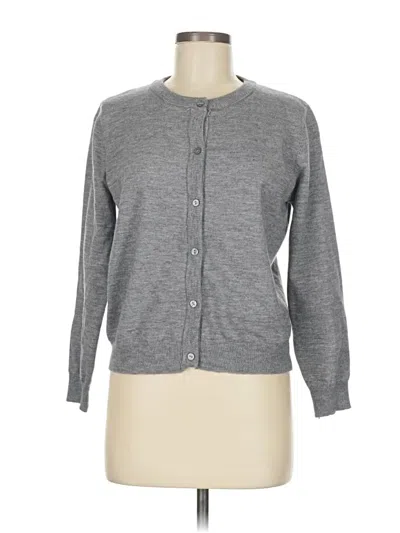 Pre-owned Shein Cardigan Sweater In Gray
