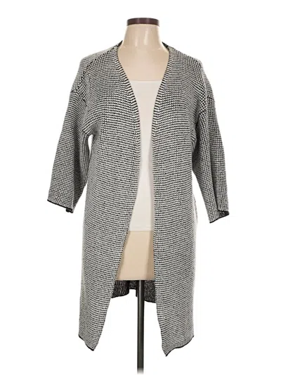 Pre-owned Shein Cardigan Sweater In Gray