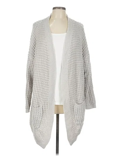 Pre-owned Shein Cardigan Sweater In Gray