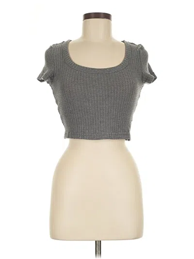 Pre-owned Shein Cardigan Sweater In Gray