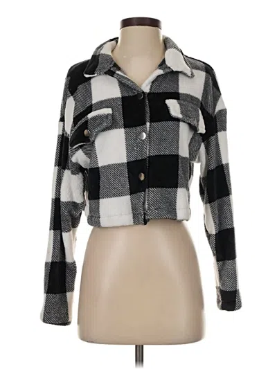 Pre-owned Shein Cardigan Sweater In Gray