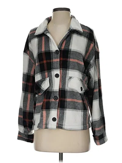 Pre-owned Shein Cardigan Sweater In Gray